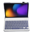 Θήκη με πληκτρολόγιο bluetooth για Xiaomi Pad 7 / 7 Pro, μωβ
