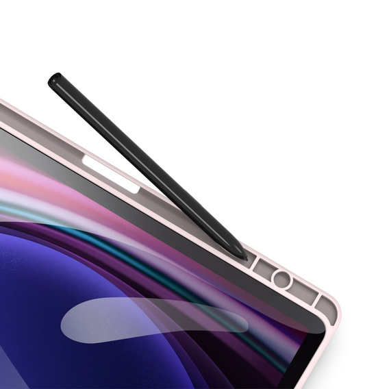 Θήκη για Samsung Galaxy Tab S10 Lite / S10 FE / S9 FE, Dux Ducis TOBY, ροζ