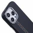 Θήκη για iPhone 16 Pro Max, ανθρακονήματα MagSafe, μαύρη
