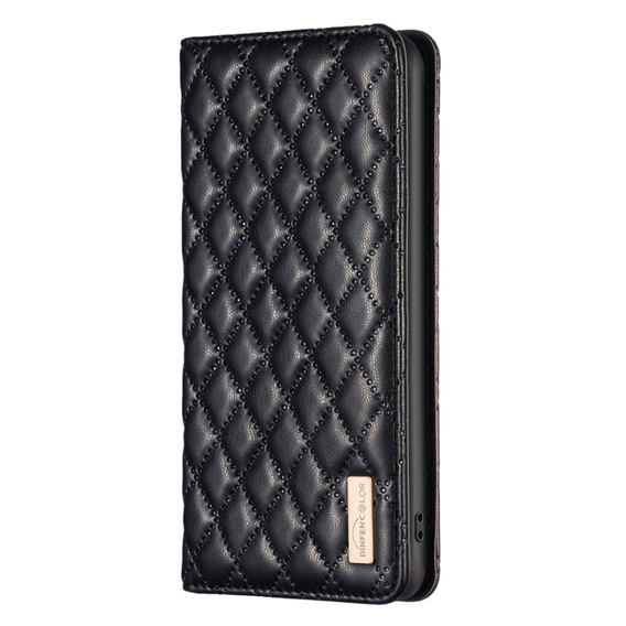 Θήκη με πτερύγιο για Xiaomi Redmi Note 13 5G, Wallet, BINFEN COLOR, μαύρη