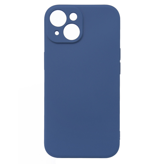 Θήκη για iPhone 15 Plus, Silicone Lite, σκούρο μπλε