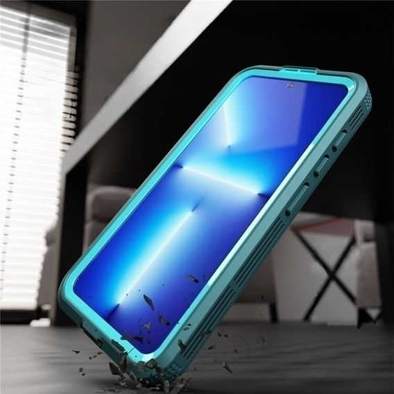 Αδιάβροχη θήκη για Samsung Galaxy S24, Redpepper, για MagSafe, μπλε