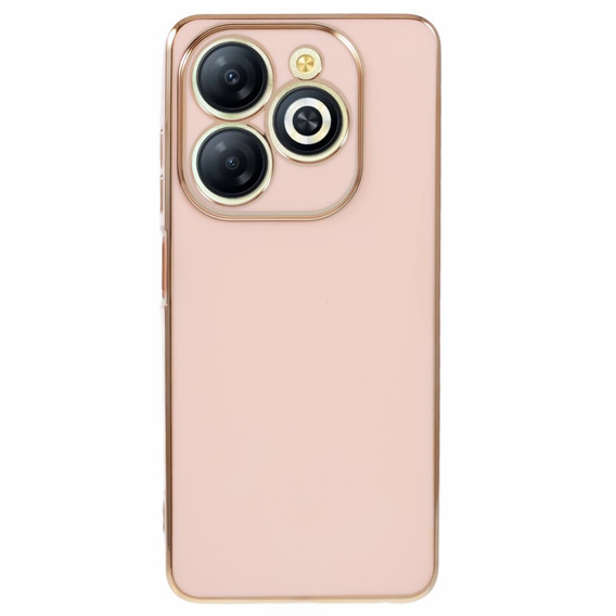 Θήκη για Infinix Hot 40i, Glamour CamShield, ροζ rose gold