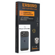 Θήκη για iPhone 15 Pro Max, ERBORD MagProtect Slide Camera, μπλε τιτανίου