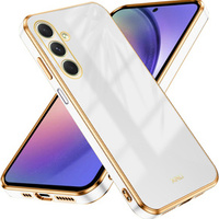 Θήκη για Samsung Galaxy A54 5G, Glamour CamShield, λευκή