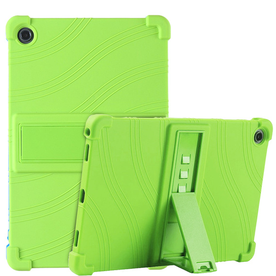 Θήκη σιλικόνης για Lenovo Tab M10 Plus 10.6 Gen 3 TB-125F TB-128F, Impact, θωρακισμένη, πράσινη