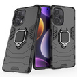 Θήκη για Poco F5 5G, Kickstand Ring, μαύρη