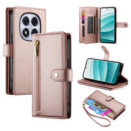 Θήκη με πτυσσόμενο κάλυμμα και τσέπη με φερμουάρ για Xiaomi Redmi Note 15 Pro Plus 5G / Poco M8 Pro 5G