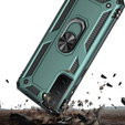 θωρακισμένη θήκη για Samsung Galaxy S21, Nox Case Ring, πράσινη