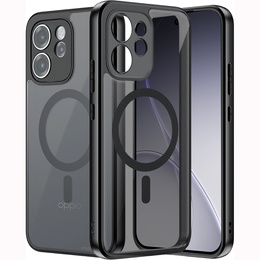 Θήκη για MagSafe ERBORD Matt Case για Oppo Reno 15 Pro, μαύρη