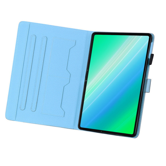 θήκη για iPad 10.2" 2021/2020/2019 (9/8/7 gen.), με πτερύγιο, animal, μπλε