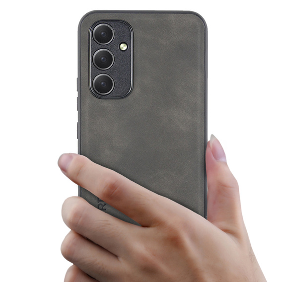 Θήκη για Samsung Galaxy A54 5G, ERBORD Business, με πλάκα στήριξης αυτοκινήτου, γκρι