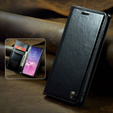 θήκη CASEME για Samsung Galaxy S10+ Plus, Waxy Textured, μαύρη
