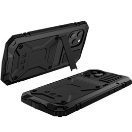 Θωρακισμένη θήκη για iPhone 12 Mini, R-JUST, μαύρη