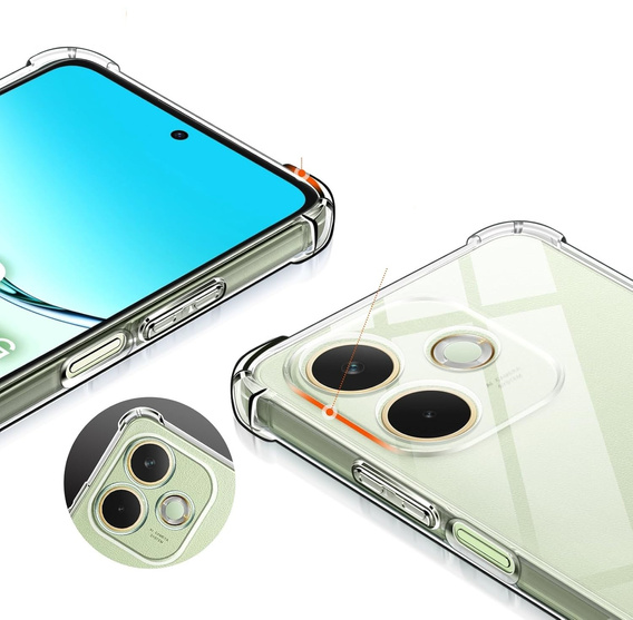 Θήκη για Oppo A5 Pro 5G, Dropproof, διαφανής
