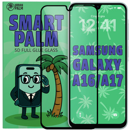 5D Full Glue Smart Palm σκληρυμένο γυαλί για Samsung Galaxy A16/A17 5G