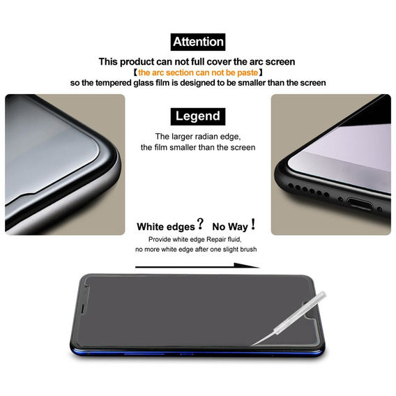 Τεχνητό γυαλί IMAK με πλαίσιο τοποθέτησης για Xiaomi Poco F8 Ultra