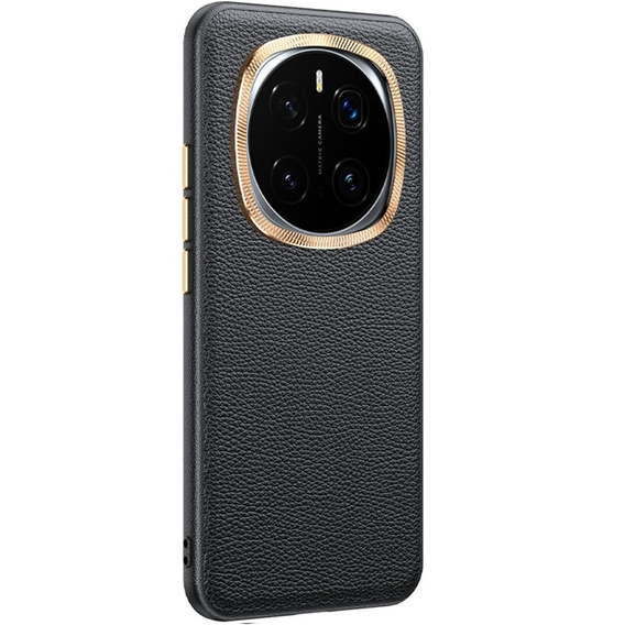 Δερμάτινη θήκη για Honor Magic 7 Pro 5G, leather hybrid, μαύρη