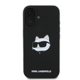 Θήκη Karl Lagerfeld Silicone Choupette Head Print για iPhone 16