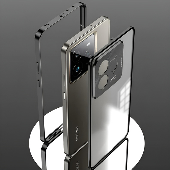 Θήκη για Realme GT 7 Pro, Frame Case, μαύρη