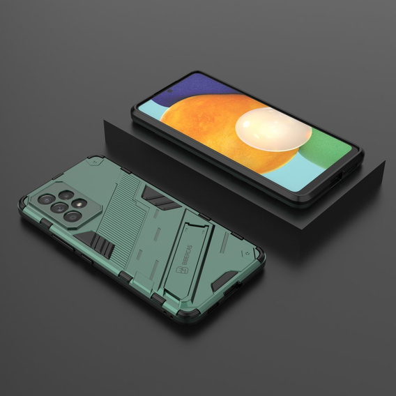 Θήκη για Samsung Galaxy A53 5G, Military kickstand, μπλε