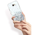 Θήκη για Samsung Galaxy J4 Plus, Glittery, διαφανής