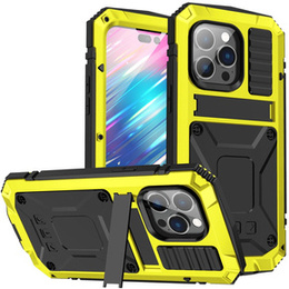 Θήκη για iPhone 14 Pro, R-JUST, θωρακισμένη, κίτρινη
