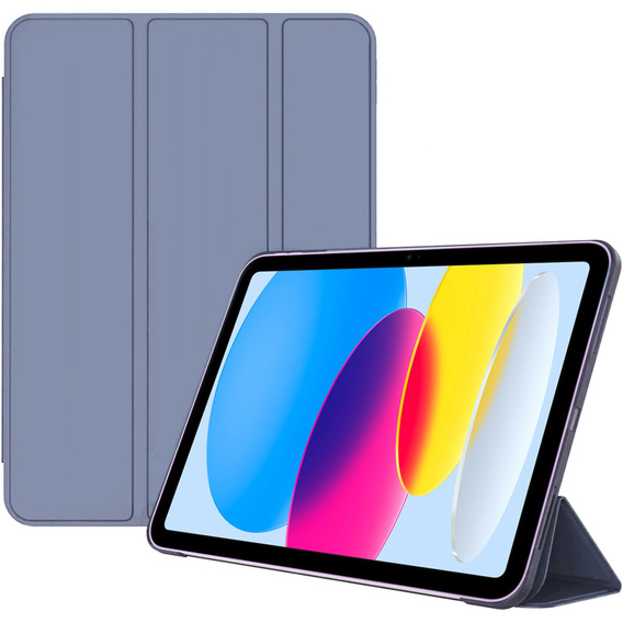 Etui do iPad 10.9 2022 10 Gen, Smart case z klapką, Fioletowe