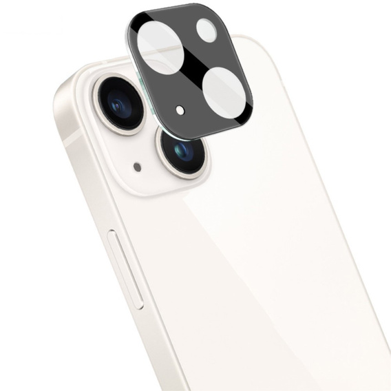 IMAK Γυαλί κάμερας για iPhone 14 / 14 Plus, μαύρη
