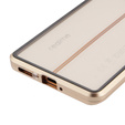 θήκη για το Realme 11 Pro 5G / Pro+ 5G, Magnetic Dual Glass, χρυσή