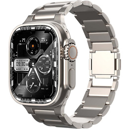 Βραχιόλι για Apple Watch 1/2/3/4/5/6/7/8/9/SE/ULTRA/ULTRA 2 42/44/45/49MM, Τιτάνιο