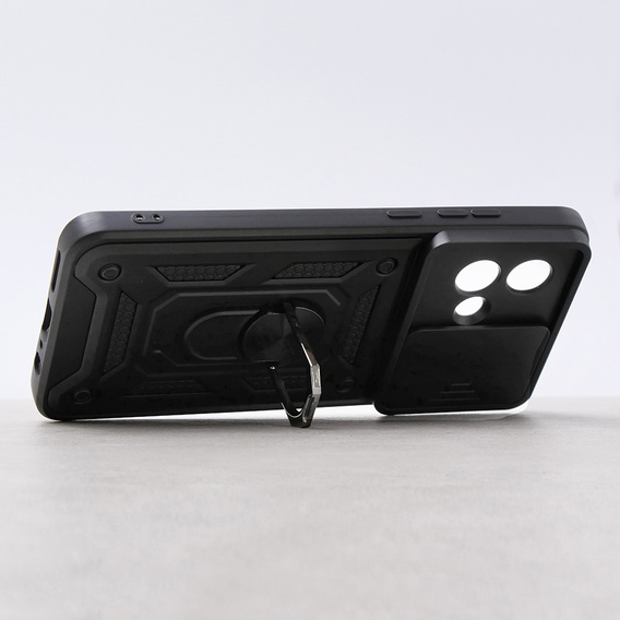 Θήκη για Motorola Moto G84 5G, CamShield Slide, μαύρο