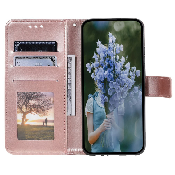 Θήκη με πτερύγιο για Samsung Galaxy A05s 4G, Mandala, μπλε