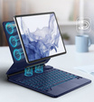 Θήκη πληκτρολογίου για Samsung Galaxy Tab S10+/ S9+/ S8+/ S7+/ S7 FE, Dexnor Magnetic Keyboard Touchpad, μπλε