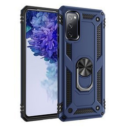 θωρακισμένη θήκη για Samsung Galaxy S20 FE, Nox Case Ring, μπλε