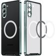 θήκη προστασίας κάμερας για το Samsung Galaxy S23 Plus, CamShield MagSafe, διαφανής / πράσινη