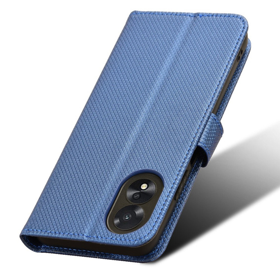 Θήκη με πτερύγιο για Oppo A38 4G / Oppo A18 4G, Wallet Smart Magnet, μπλε