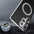 θήκη προστασίας κάμερας για το Samsung Galaxy S23 Ultra, CamShield MagSafe, διαφανές / ασημί