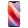 Θήκη MagSafe Spigen για iPhone 16 Pro, Ultra Hybrid, διαφανής / λευκή + Μετριασμένο γυαλί 9H