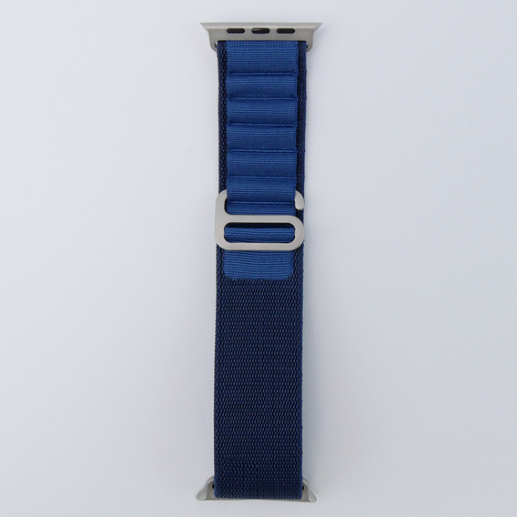 Λουράκι νάιλον για Apple Watch 1/2/3/4/5/6/7/8/SE/ULTRA 42/44/45/49mm, ναυτικό μπλε 