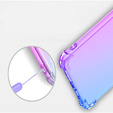 θήκη για το Motorola Edge 50 Neo / Motorola ThinkPhone 25, Gradient Dropproof, Μωβ / μπλε