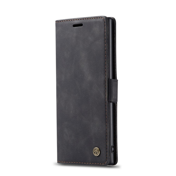 θήκη CASEME για Samsung Galaxy Note 10 Plus/5G, Leather Wallet Case, μαύρη