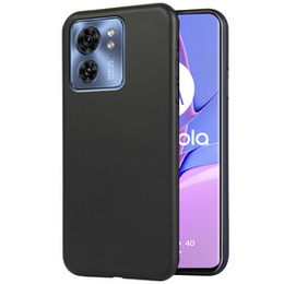 Λεπτή θήκη για Motorola Edge 40, Slim, μαύρη