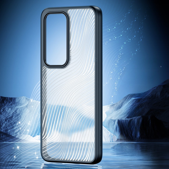 θήκη DuxDucis για το Oppo Reno 12, Aimo Case, διαφανής / μαύρη