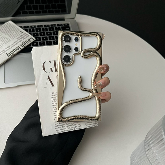 Θήκη LUPHIE για Samsung Galaxy S25 Ultra, Armor Bumper, μαύρη