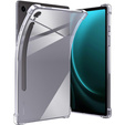 Θήκη για Samsung Galaxy Tab S9 FE, με υποδοχή γραφίδας, σιλικόνη, διαφανής
