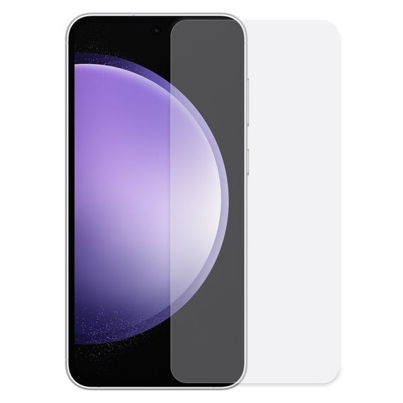 2x Μετριασμένο γυαλί για Samsung Galaxy S23 FE, ERBORD 9H Easy App