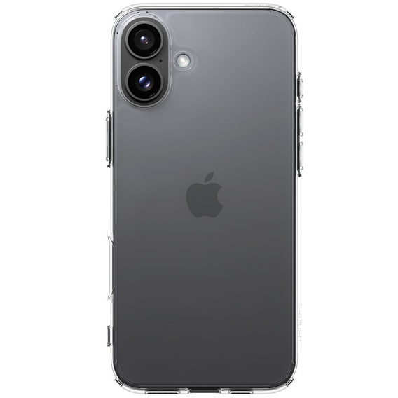 θήκη Spigen για iPhone 16, Ultra Hybrid, διαφανής + μετριασμένο γυαλί 9H