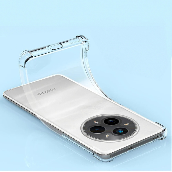 Θήκη για Realme 14 Pro 5G, Dropproof, διαφανής