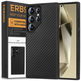 Θήκη για Samsung Galaxy S24 Ultra, ERBORD KevlarGuard, μαύρο
